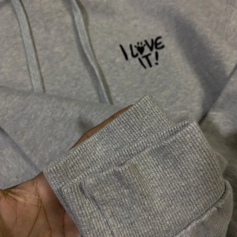 [COMPAGNO]★Hug Me EMBROIDERED HOODIE HUG ME HOODIE – Tavian D'Amore