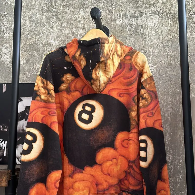 Supreme martin wong 8ball シャツ S 新品未使用 Supreme Martin Wong 8 Ball Hooded Sweatshirt Multi メンズ