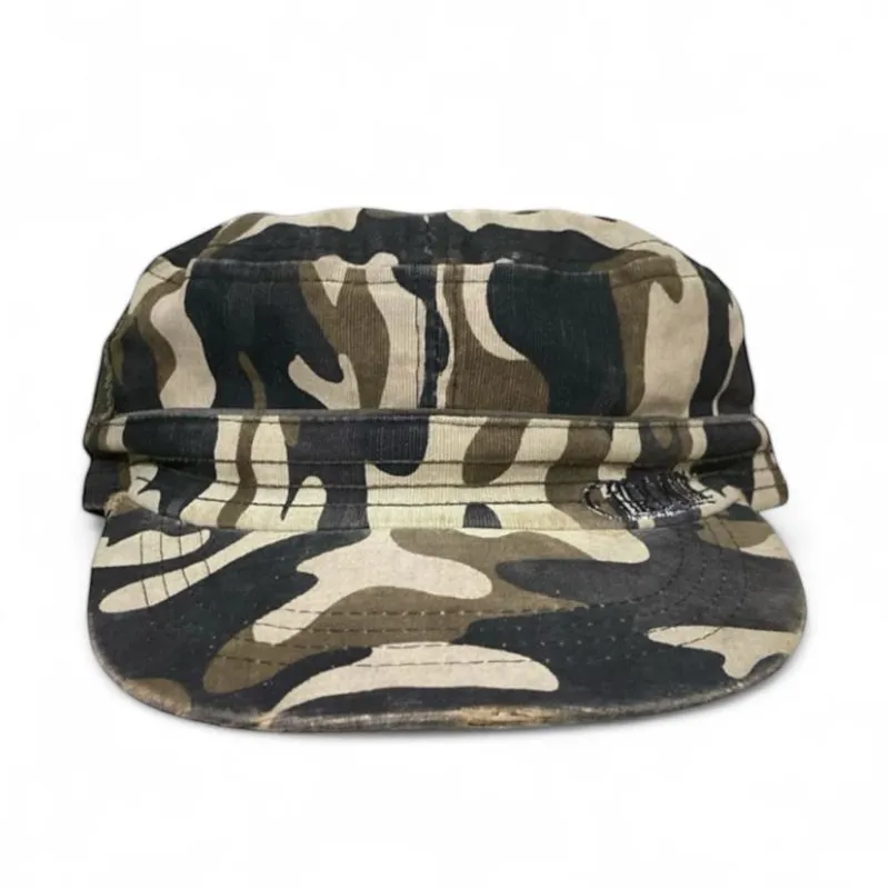 Army Cap Vintage Cotton Caps Vintage Camo Military Commando Cap