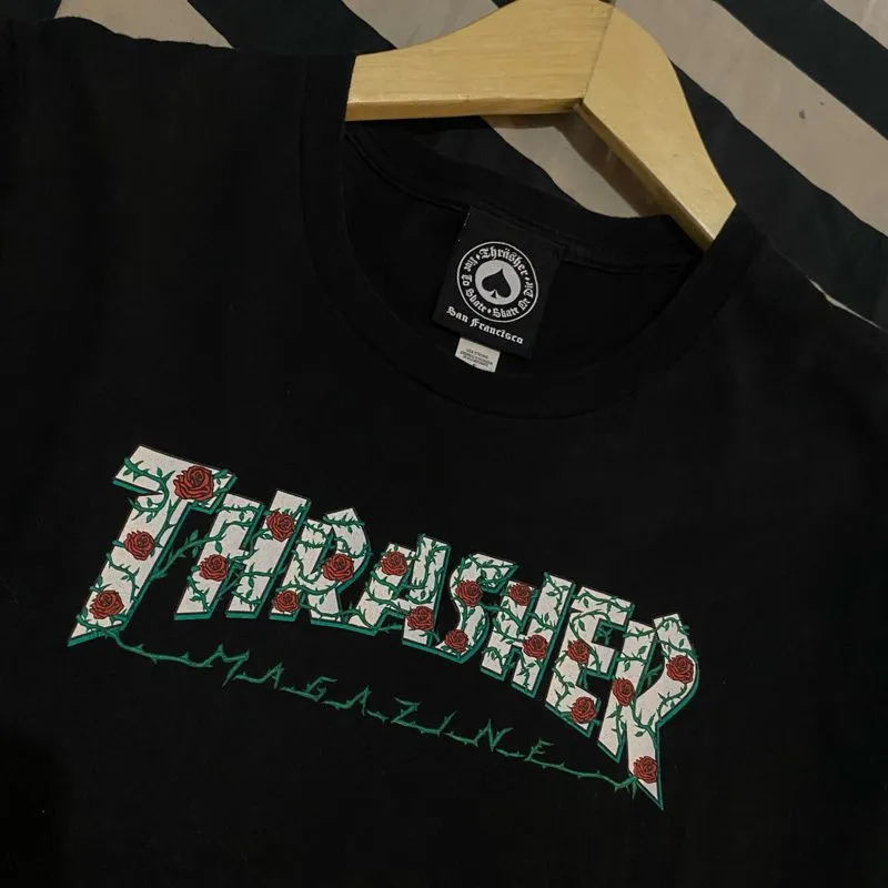 Kaos Thrasher Dickies X Thrasher T Shirt T-Shirt Thrasher Tshirt