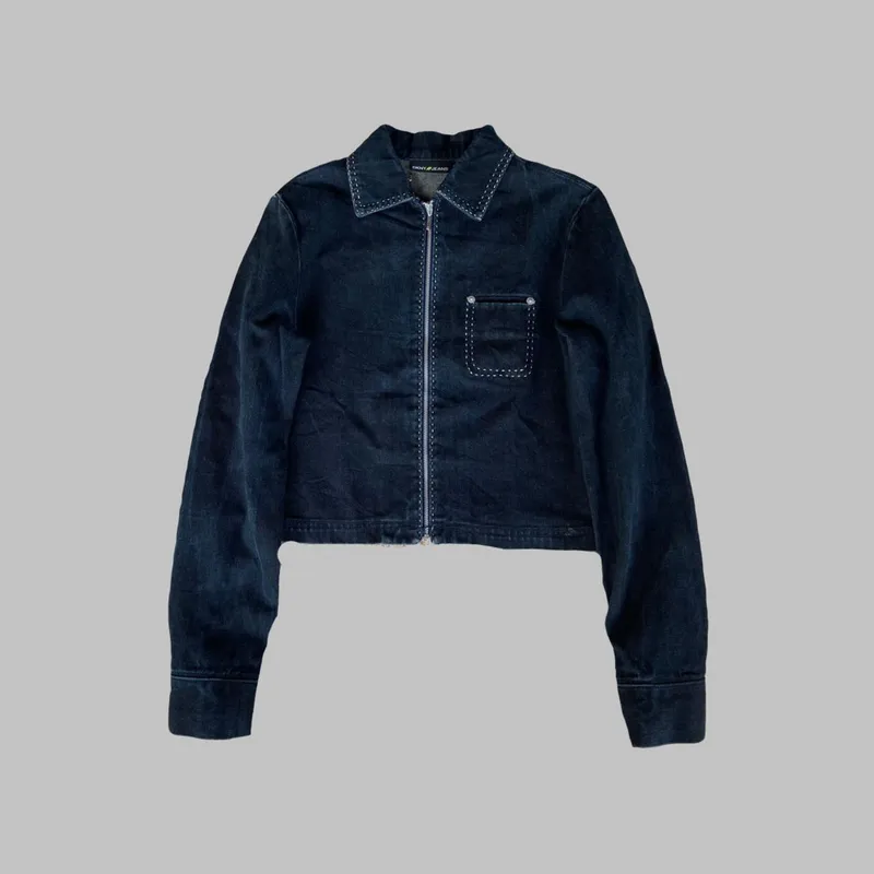 ジャケット・アウター y2k archive DKNY 3D Cropped Down Jacket y2k archive DKNY 3D Cropped Down Jacket - メルカリ