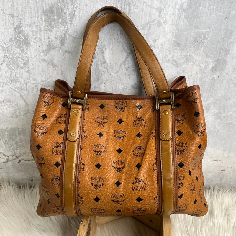 Handbag Mcm Shopper Vintage Mcm Bag Tas Mcm Mcm Shoulder Bag Mcm