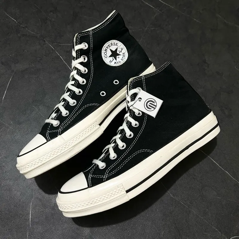 Inoe Converse 70s Hi Black Egret Converse Chuck 70 Hi 'Black