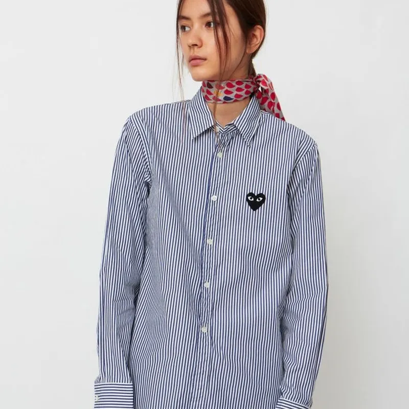 Comme des garcons stripe shirt online