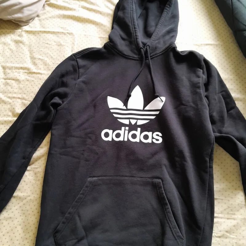 Hoodie adidas hitam best sale