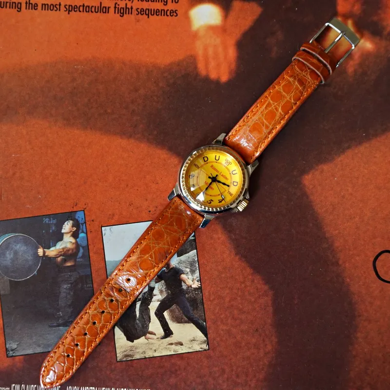 Ritmo Latino Men's Yellow & Brown Watch - Preloved