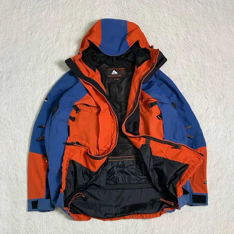 ガ*オ様 90s NIKEACG ナイロンジャケット Storm-fit ブラッ レア!!ヴィンテージ 90年代 ナイキ オールコンディションズ ギア