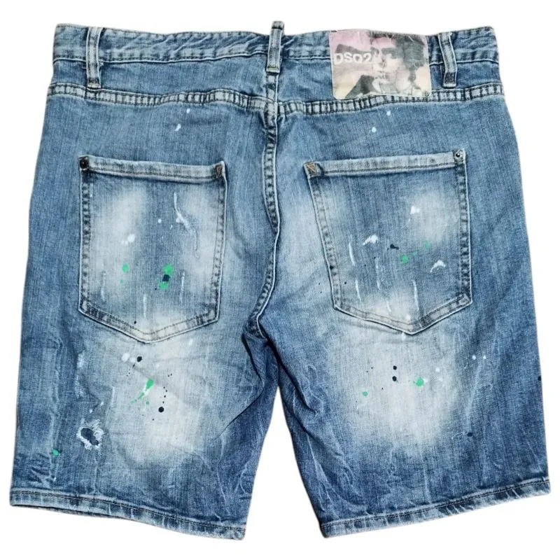 Shortpants Jorts Denim DSQUARED2 Celana Pendek Jeans - Preloved