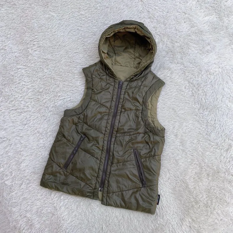 Rompi Vest Jacket With Hoodie Rompi Army Green Vest Jacket Promo