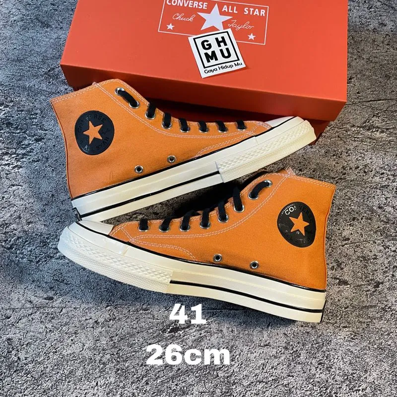 Converse Sneaker Orange Converse Chuck 70 Converse Chuck 70 Suede
