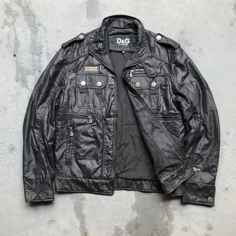 激安先着 Denim Black Men's Gabbana & Dolce Jacket Preloved - ジャケット・アウター