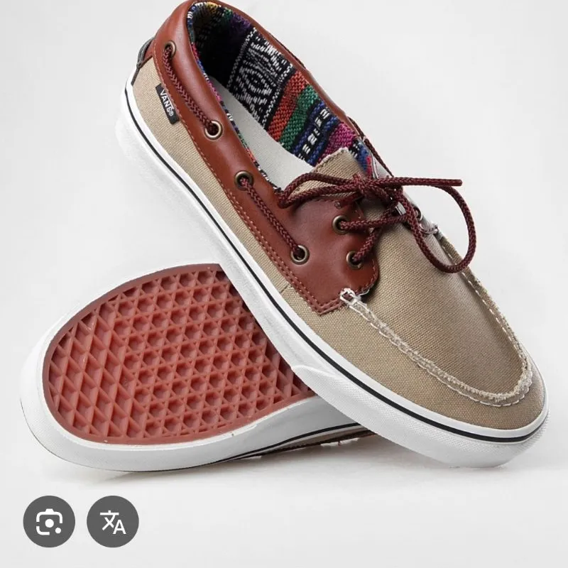 Vans Shoes Vans Zapato Del Barco Leather Vans Zapato Del Barco