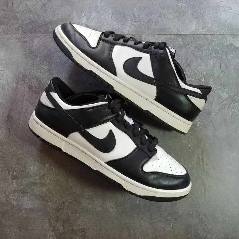 Sepatu Nike Dunk Low Panda 44 Nike Dunk Low Retro Black White