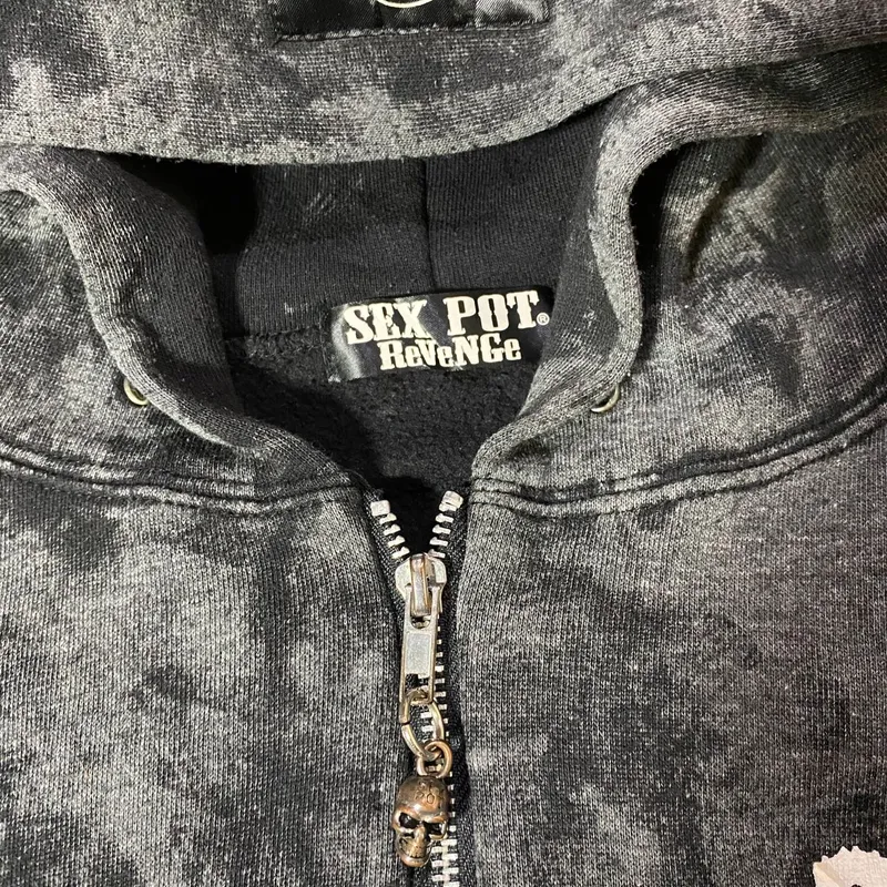Sex Pot Revenge Ziphoodie Punk Design - Preloved
