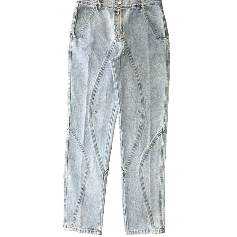 51PERCENT ■ TUNNEL LINING TROUSER (DENIM) TUNNEL LINING TROUSER (DENIM) - BK - 51percent