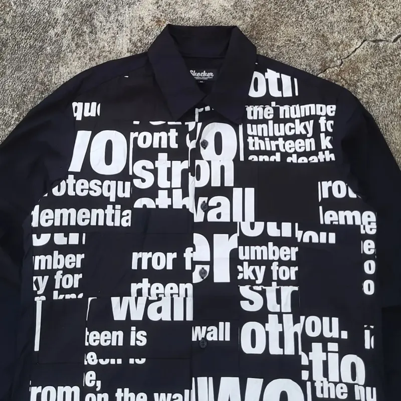 トップス Tornado mart flower wrinkled shirt emo s-l400.jpg