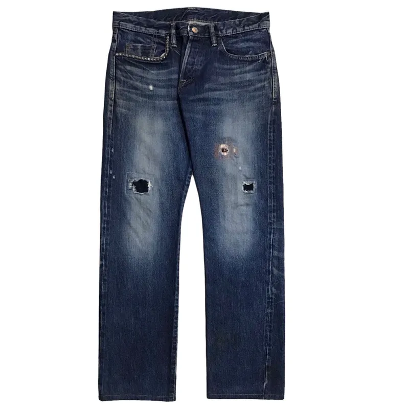 パンツ HYSTERIC GLAMOUR umihebi denim pt 00s hysteric glamor Umihebi denim pants 【公式通販】