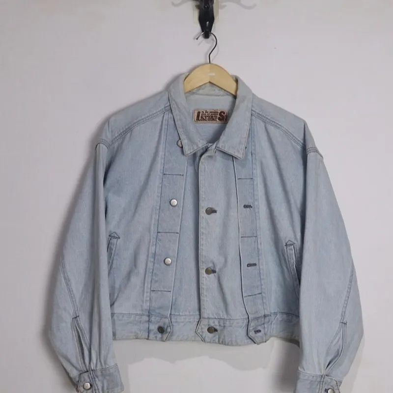 Issey Miyake Denim Jacket 80s Issey Miyake 重苦しく Sport