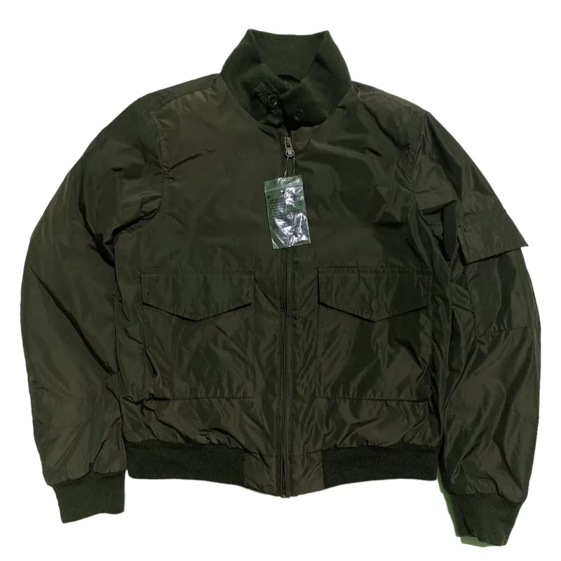 Uniqlo green bomber jacket on sale