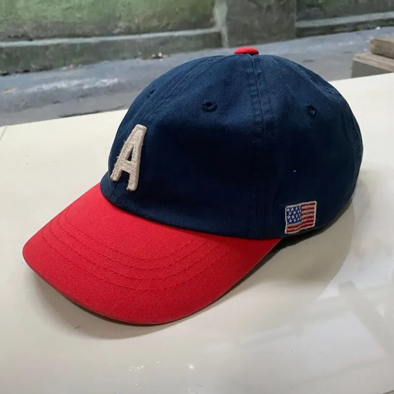 Old Navy Ball Caps Michael Klein Sportswear Hat Pria Navy Red Preloved