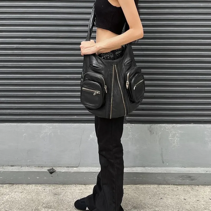 Alexander Wang Donna Leather Hobo bag（Alexander Wang Donna