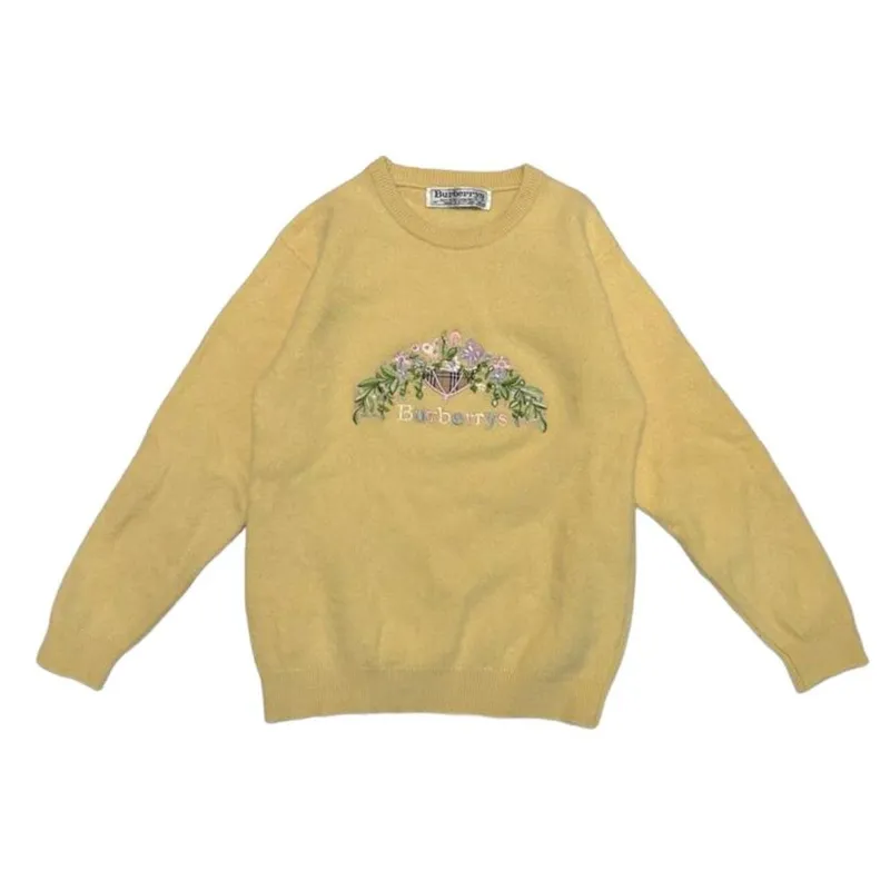 Burberry sweater womens yellow store