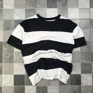 Giordano Casual T-shirt Pria white black