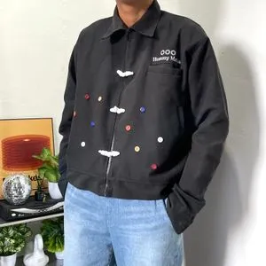 2000’s work jacket cheongsam boxy fit