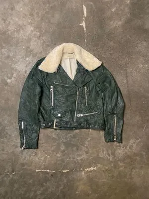 leather jacket ramones zara ancur