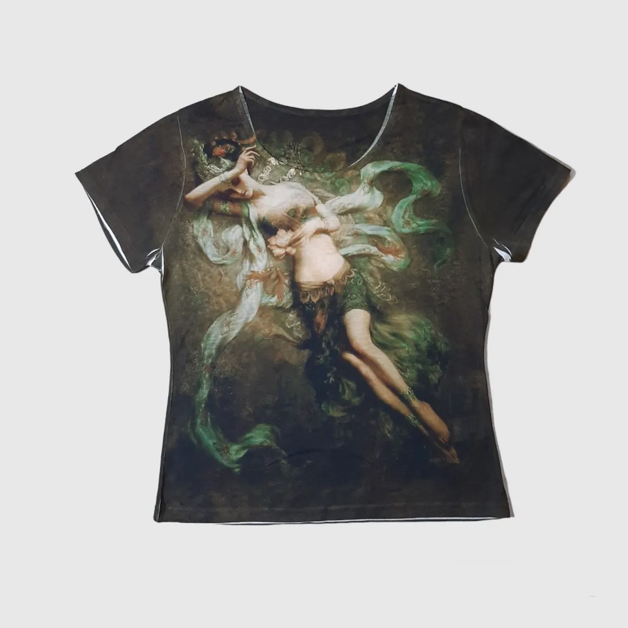 Japanese brand Y2K Fairy T-shirt Wanita multicolor