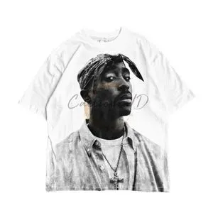 Kaos Band Merch Pull & Bear Tupac (Unisex) NETT PRICE