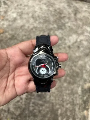 JAM TANGAN OAKLEY JUDGE STEALH ANALOG VINTAGE