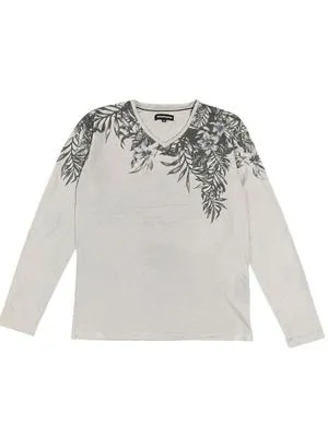 Y2K Semantic Design Floral Grunge Vkei Longsleeve