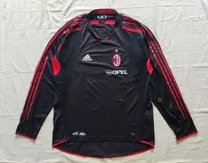 Adidas Vintage Casual Jersey Pria red black