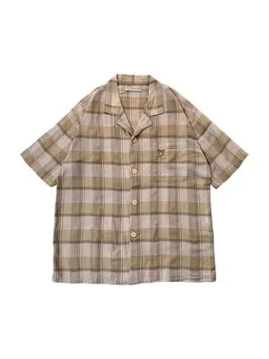 Lyle & Scott Vintage Casual Casual shirt Pria tan khaki