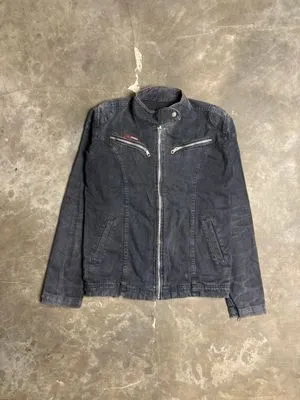 Denim Jacket Racing Vtg