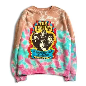 Giordano Y2K Reworked Sweatshirt Wanita multicolor pink