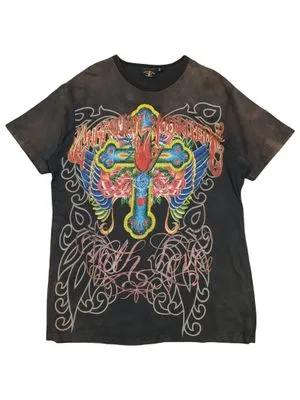 Christian Audigier T-shirt Sun Faded