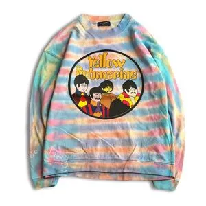 Back Number Y2K Reworked Sweatshirt Pria multicolor