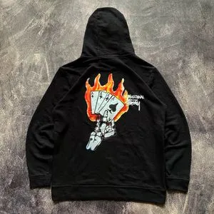 Stussy Casual Hoody Pria black