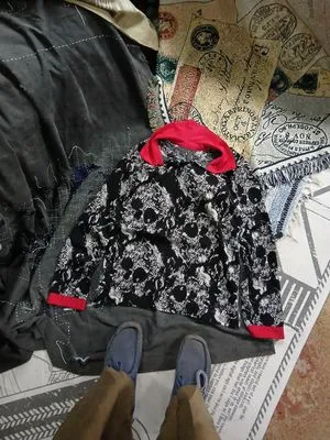 Japanese brand Grunge Fairy Formal shirt Pria red black