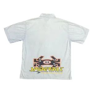 Y2K Skater Casual shirt Pria white