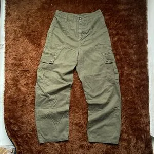 Made in USA Gorpcore Grunge Sweatpants & Joggers Wanita green