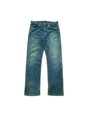 Levi's Vintage Streetwear Jeans Pria white navy