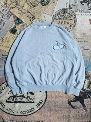 KIRSH Streetwear Casual Sweater Pria blue