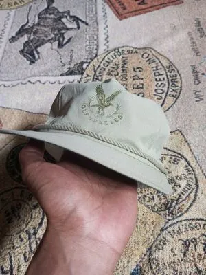 Japanese brand Vintage Streetwear Hat Pria green