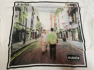 Y2K Casual T-shirt Pria white