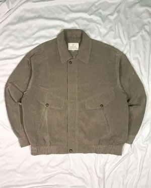 Vintage Casual Harrington jacket Pria tan