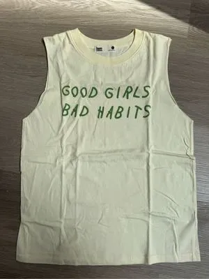 yellow tanktop