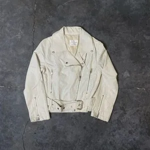 leather jacket/ jaket ramones stylish korea